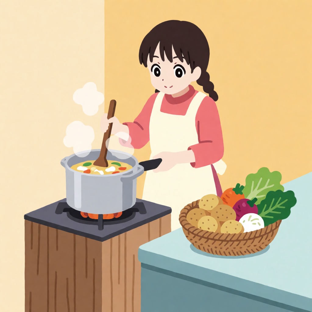감자 수프 끓이는 날